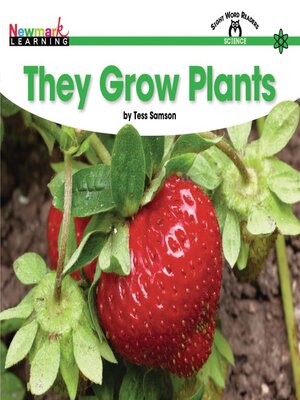 cover image of They Grow Plants